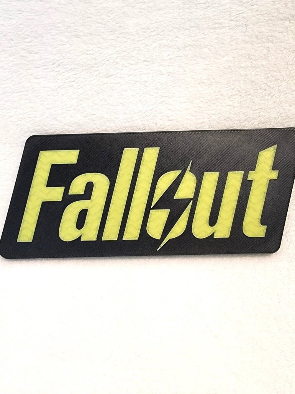 Fallout Wall Art w/mount holes